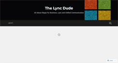 Desktop Screenshot of lyncdude.com
